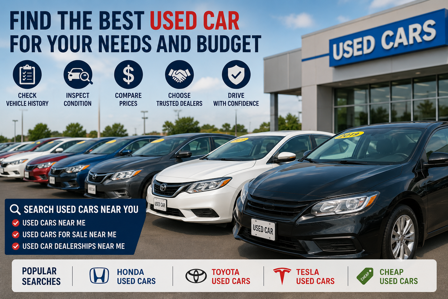 How to Find Reliable Used Cars Without Overpaying